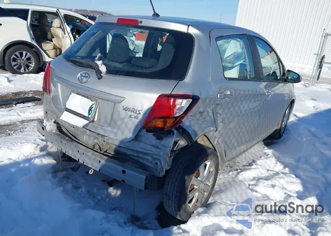 2015 Toyota Yaris Le z USA, uszkodzony, nr VIN VNKKTUD33FA051823